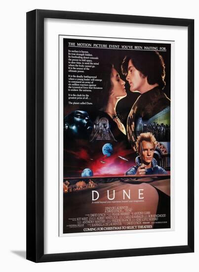 DUNE-null-Framed Art Print