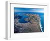 Dunedin, Otago Peninsula Harbor and Pacific Ocean, New Zealand-David Wall-Framed Photographic Print