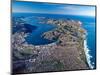 Dunedin, Otago Peninsula Harbor and Pacific Ocean, New Zealand-David Wall-Mounted Photographic Print