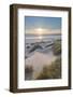 Dunes and dune grass at sunset. Nehalem State Park, Oregon.-Alan Majchrowicz-Framed Photographic Print