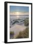 Dunes and dune grass at sunset. Nehalem State Park, Oregon.-Alan Majchrowicz-Framed Photographic Print