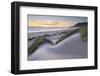 Dunes and dune grass at sunset. Nehalem State Park, Oregon.-Alan Majchrowicz-Framed Photographic Print