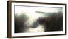 Dunes and Island-Malcolm Sanders-Framed Giclee Print