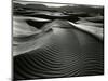 Dunes and Mountains, White Sands, 1946-Brett Weston-Mounted Photographic Print