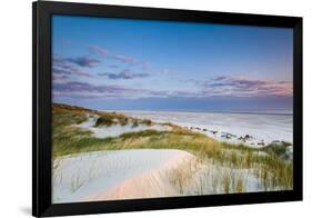 Dunes at Dusk, Amrum Island, Northern Frisia, Schleswig-Holstein, Germany-Sabine Lubenow-Framed Photographic Print