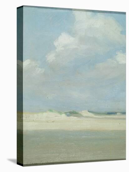 Dunes at the Sea (Laguna Beach)-Eleanor Ruth Colburn-Stretched Canvas