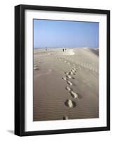 Dunes Du Pilat, Guyenne, Near Bordeaux, Aquitaine, France-Adam Woolfitt-Framed Photographic Print