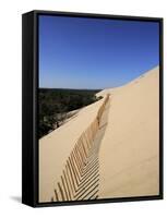 Dunes Du Pyla, Bay of Arcachon, Cote D'Argent, Aquitaine, France, Europe-Peter Richardson-Framed Stretched Canvas