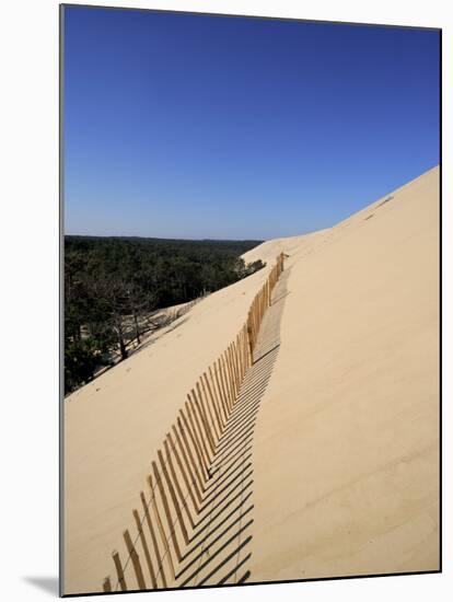 Dunes Du Pyla, Bay of Arcachon, Cote D'Argent, Aquitaine, France, Europe-Peter Richardson-Mounted Photographic Print