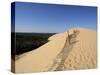 Dunes Du Pyla, Bay of Arcachon, Cote D'Argent, Aquitaine, France, Europe-Peter Richardson-Stretched Canvas