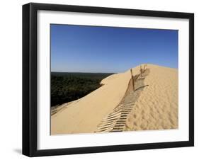 Dunes Du Pyla, Bay of Arcachon, Cote D'Argent, Aquitaine, France, Europe-Peter Richardson-Framed Premium Photographic Print