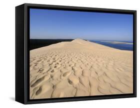 Dunes Du Pyla, Bay of Arcachon, Cote D'Argent, Aquitaine, France, Europe-Peter Richardson-Framed Stretched Canvas