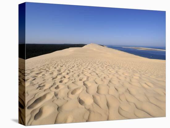 Dunes Du Pyla, Bay of Arcachon, Cote D'Argent, Aquitaine, France, Europe-Peter Richardson-Stretched Canvas