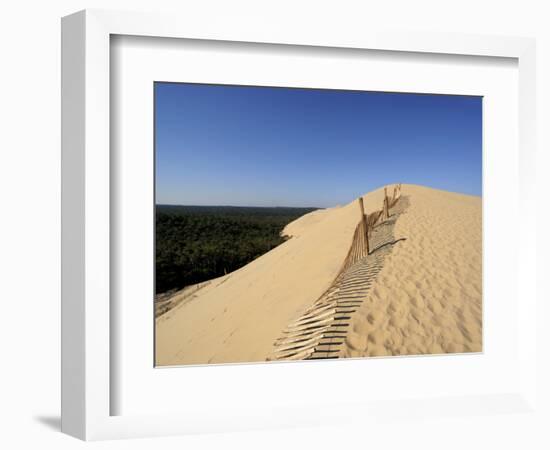 Dunes Du Pyla, Bay of Arcachon, Cote D'Argent, Aquitaine, France, Europe-Peter Richardson-Framed Photographic Print