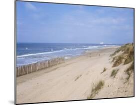 Dunes, Fort Mahon, Calais, Pas-De-Calais, Nord-Picardie (Picardy), France-David Hughes-Mounted Photographic Print