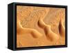 Dunes from Above, Sossusvlei, Namib-Naukluft National Park, Namib Desert, Namibia, Africa-Nadia Isakova-Framed Stretched Canvas