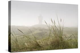 Dunes, Grass, the North Sea, Island Langeoog, Fog-Roland T.-Stretched Canvas