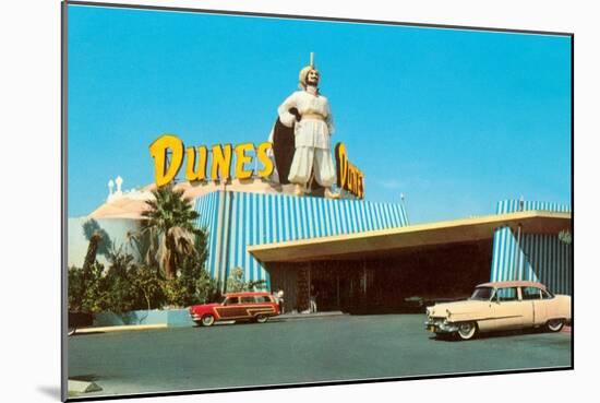 Dunes Hotel, Las Vegas, Nevada-null-Mounted Art Print