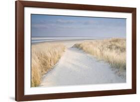 Dunes on Langeoog-Adam Brock-Framed Giclee Print