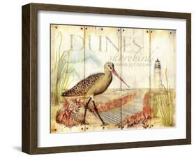 Dunes Shorebird-Mary Escobedo-Framed Art Print