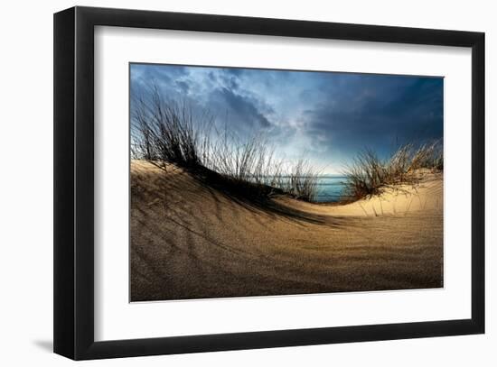 Dunes-null-Framed Art Print