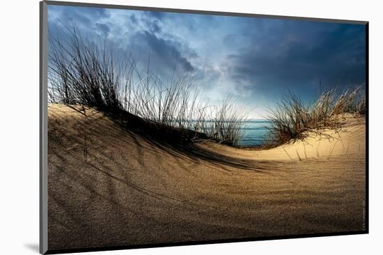 Dunes-null-Mounted Art Print