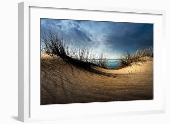 Dunes-null-Framed Art Print