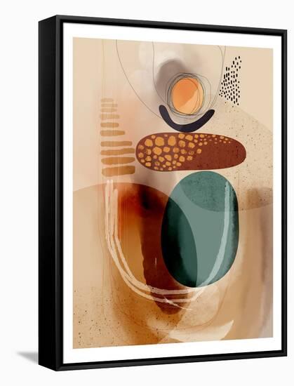 Dunes-Ishita Banerjee-Framed Stretched Canvas