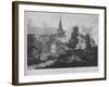 'Dunfermline Abby and Mill', 1804-James Fittler-Framed Giclee Print