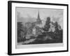 'Dunfermline Abby and Mill', 1804-James Fittler-Framed Giclee Print