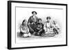 Dungans and Taranchis, Types and Costumes, C1890-Ivan Pranishnikoff-Framed Giclee Print