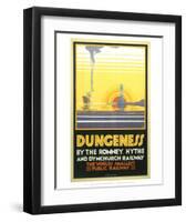 Dungeness-null-Framed Art Print