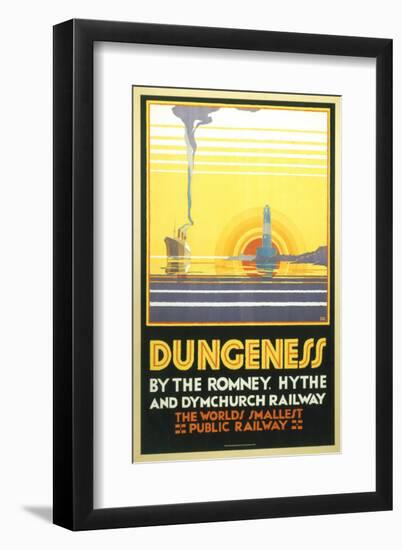 Dungeness-null-Framed Art Print