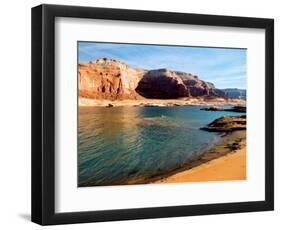 Dungeon Canyon, Lake Powell, Utah-James Denk-Framed Photographic Print