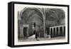 Dungeon of Vincennes: Hall of Cardinals. 1855-null-Framed Stretched Canvas