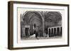 Dungeon of Vincennes: Hall of Cardinals. 1855-null-Framed Giclee Print