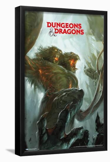 Dungeons And Dragons - Demogorgon-Trends International-Framed Poster