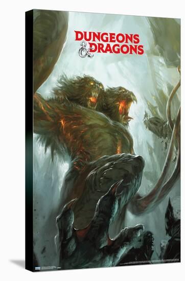 Dungeons And Dragons - Demogorgon-Trends International-Stretched Canvas