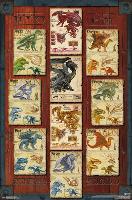 DUNGEONS AND DRAGONS - DRAGON GRID-null-Lamina Framed Poster