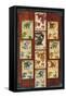 Dungeons and Dragons - Dragon Grid-Trends International-Framed Stretched Canvas