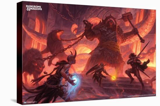 Dungeons and Dragons - Fire Giant-Trends International-Stretched Canvas