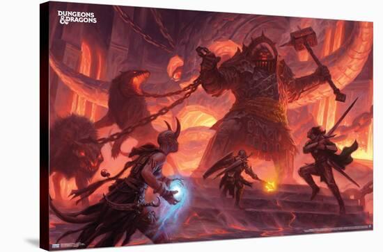 Dungeons and Dragons - Fire Giant-Trends International-Stretched Canvas