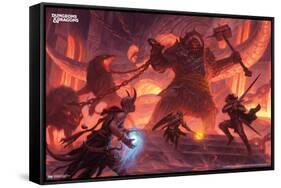 Dungeons and Dragons - Fire Giant-Trends International-Framed Stretched Canvas