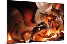 Dungeons and Dragons - TIAMAT-Trends International-Mounted Poster