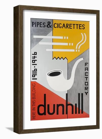 Dunhill Pipes and Cigarettes, 2013-Carolyn Hubbard-Ford-Framed Premium Giclee Print