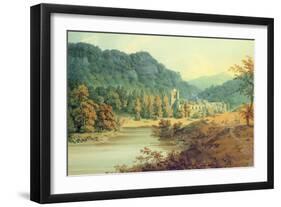 Dunkeld Cathedral-Hugh William Williams-Framed Giclee Print