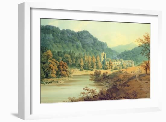 Dunkeld Cathedral-Hugh William Williams-Framed Giclee Print