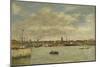 Dunkerque, 1889 (Oil on Canvas)-Eugene Louis Boudin-Mounted Giclee Print