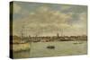 Dunkerque, 1889 (Oil on Canvas)-Eugene Louis Boudin-Stretched Canvas