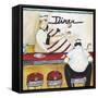 Dunking Donuts-Jennifer Garant-Framed Stretched Canvas